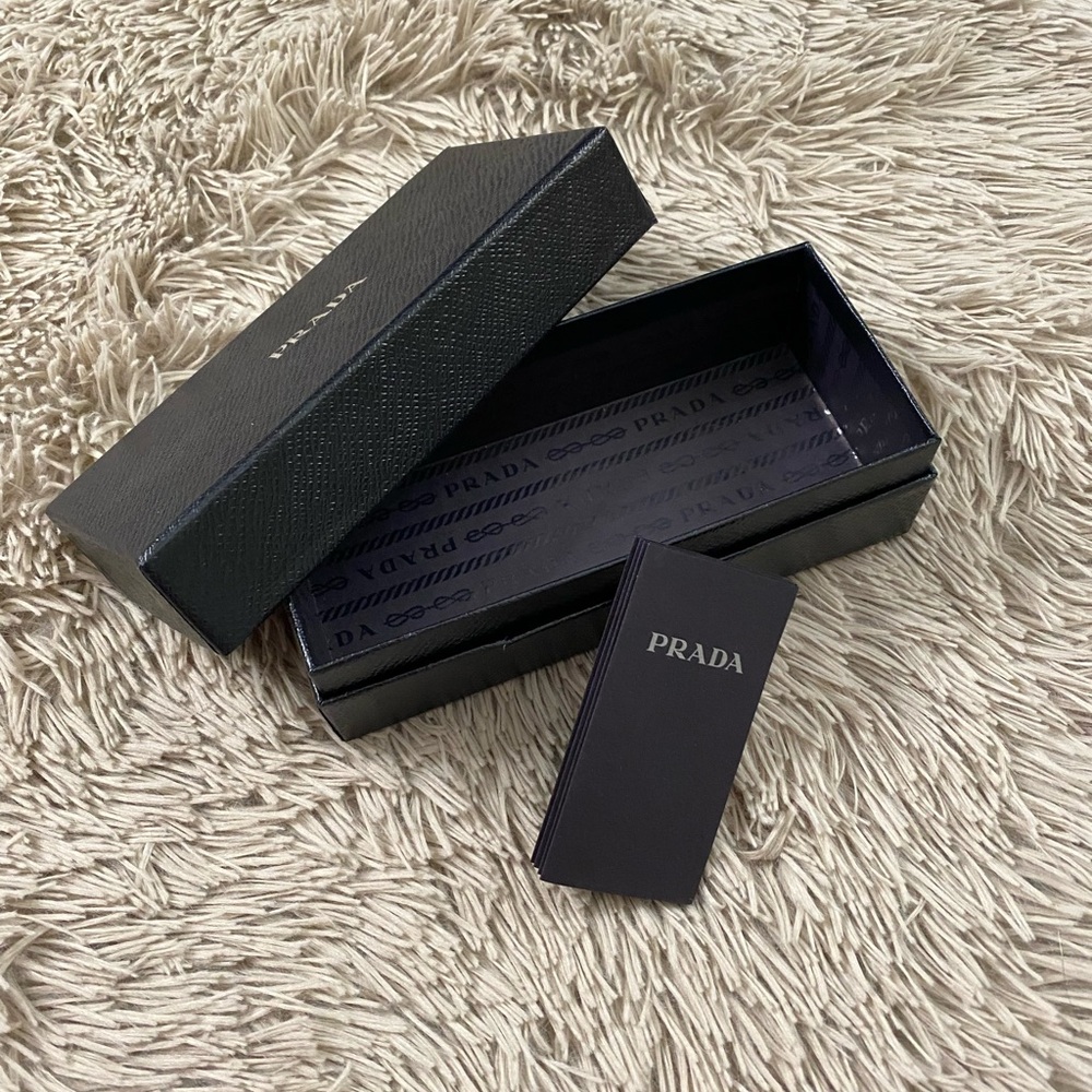 Authentic Prada Black Sunglasses Box